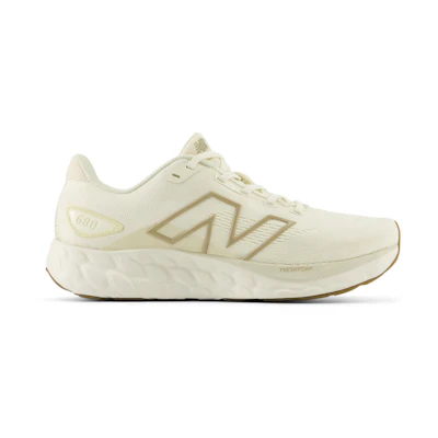 (W) NB Fresh Foam X 680v8 Running Shoes Cream White color