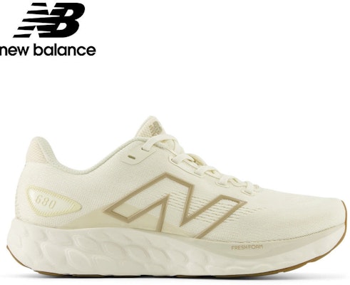 (Women) New Balance Fresh Foam X 680v8 Running Shoes Cream White color W680CC8-D Lookbook (Women) New Balance Fresh Foam X 680v8 Running Shoes Cream White color W680CC8-D