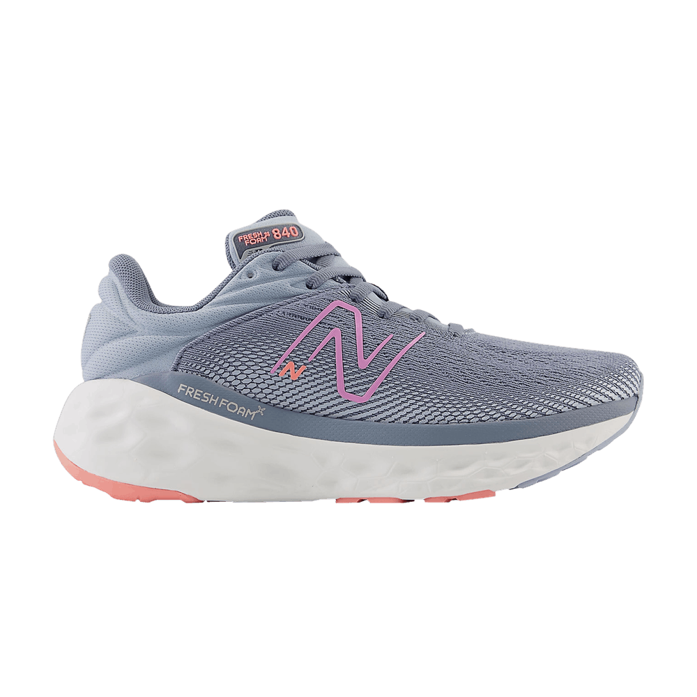 Buy (W) New Balance Fresh Foam X 840 Ancho 'Gris Ártico Frambuesa' W840FLS-D