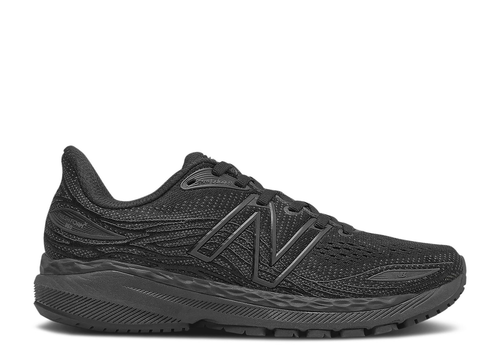 (Women) New Balance Fresh Foam X 860v12 2A Wide 'Black Phantom' W860T12-2A