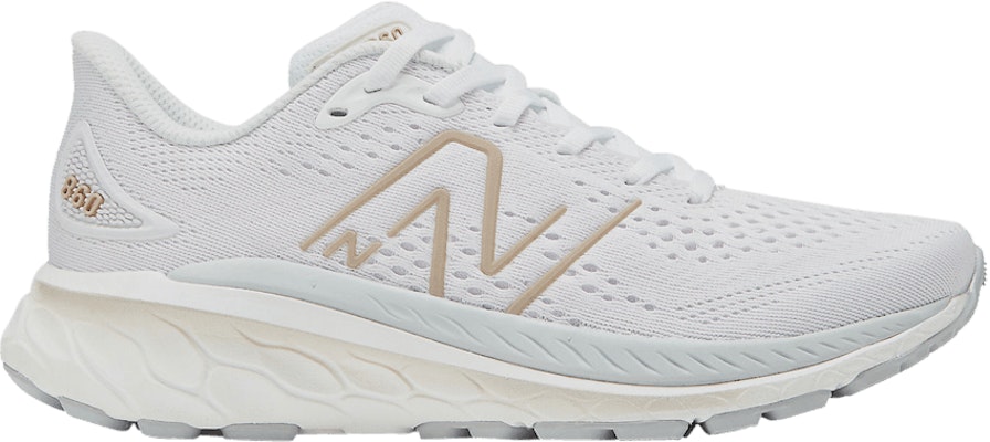 (W) New Balance Fresh Foam X 860v13 2A Wide 'Putih Emas Metalik' W860W13-2A Buy (W) New Balance Fresh Foam X 860v13 2A Wide 'Putih Emas Metalik' W860W13-2A