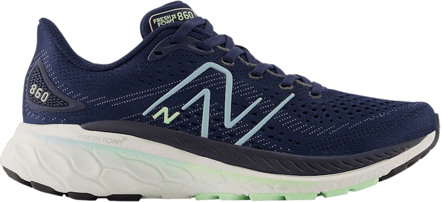 (Women) New Balance Fresh Foam X 860v13 2E Wide 'Navy Green Aura' W860N13-2E Buy (Women) New Balance Fresh Foam X 860v13 2E Wide 'Navy Green Aura' W860N13-2E
