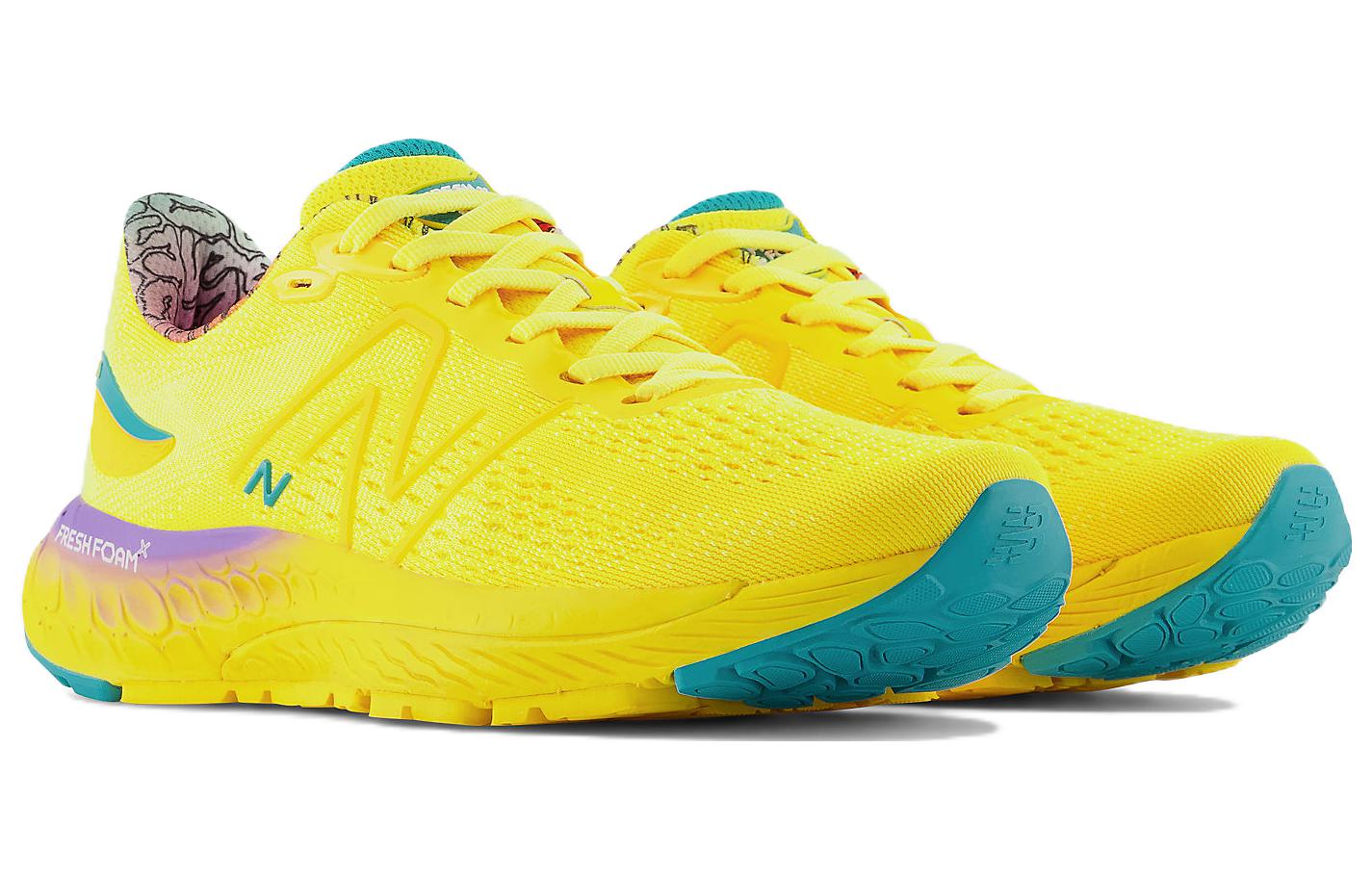 Lookbook (W) New Balance Fresh Foam X 880 v12 ''Geel Blauw'' W880O12