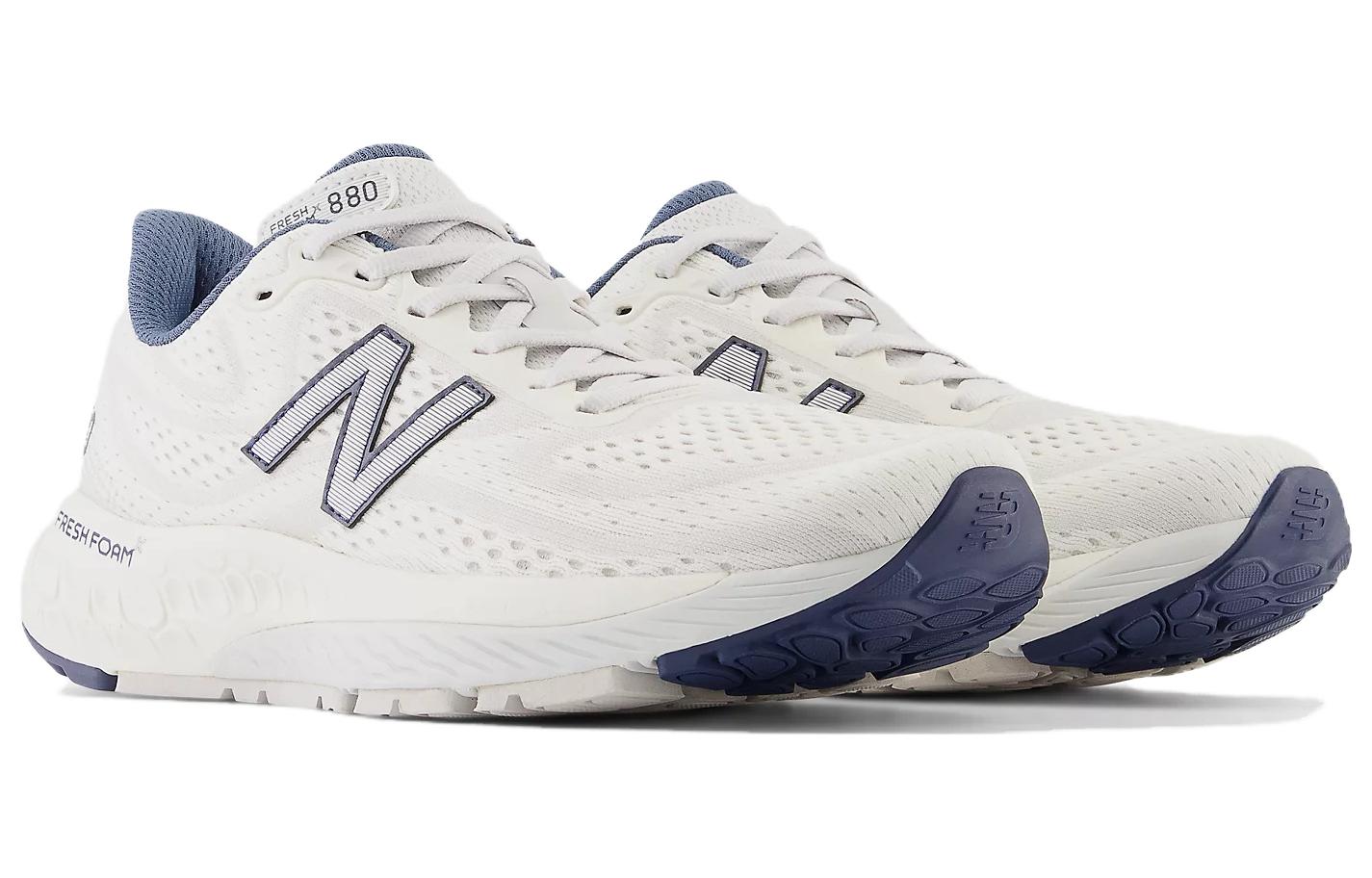 Order (W) New Balance Fresh Foam X 880v13 'Sea Salt Navy' Putih Laut Biru Tua W880S13
