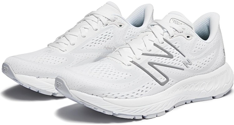 (Women) New Balance Fresh Foam X 880v13 'White Silver Metallic' W880W13 Lookbook (Women) New Balance Fresh Foam X 880v13 'White Silver Metallic' W880W13