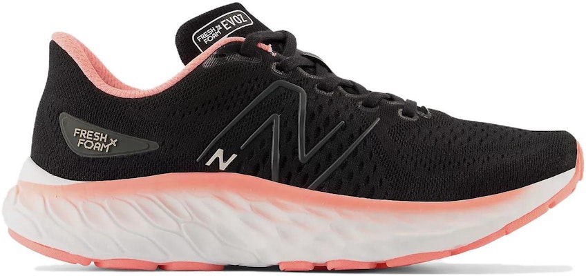 (Women) New Balance Fresh Foam X EVOZ v3 'Black Grapefruit' WEVOZLB3 Order (Women) New Balance Fresh Foam X EVOZ v3 'Black Grapefruit' WEVOZLB3