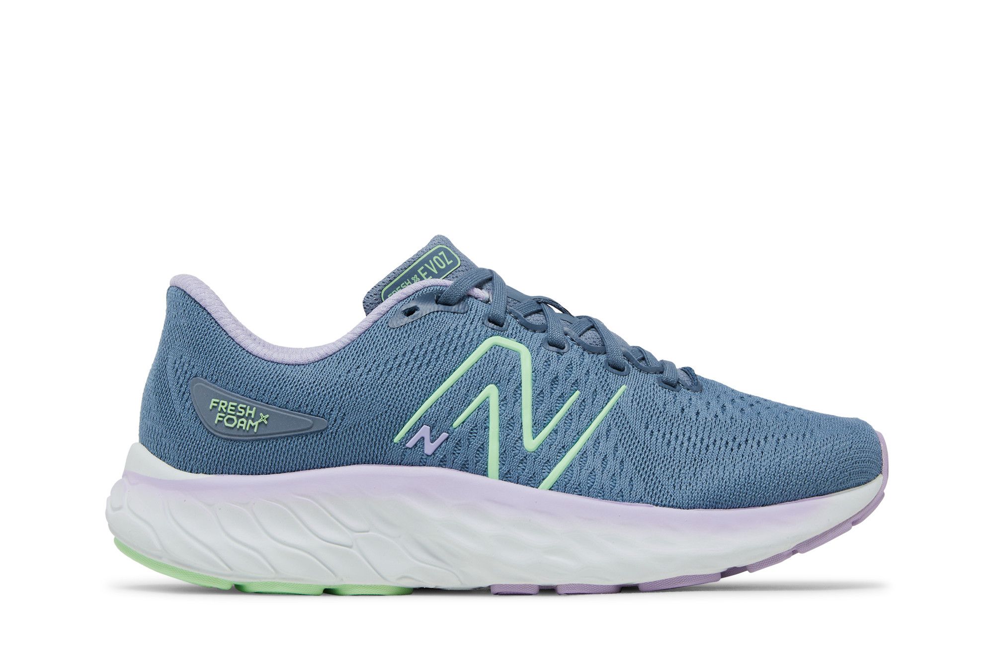 (Women) New Balance Fresh Foam X EVOZ v3 Wide 'Arctic Grey Cyber Lilac' WEVOZLL3-D