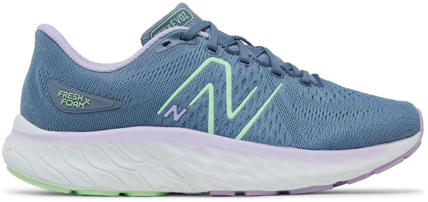(Women) New Balance Fresh Foam X EVOZ v3 Wide 'Arctic Grey Cyber Lilac' WEVOZLL3-D Buy (Women) New Balance Fresh Foam X EVOZ v3 Wide 'Arctic Grey Cyber Lilac' WEVOZLL3-D