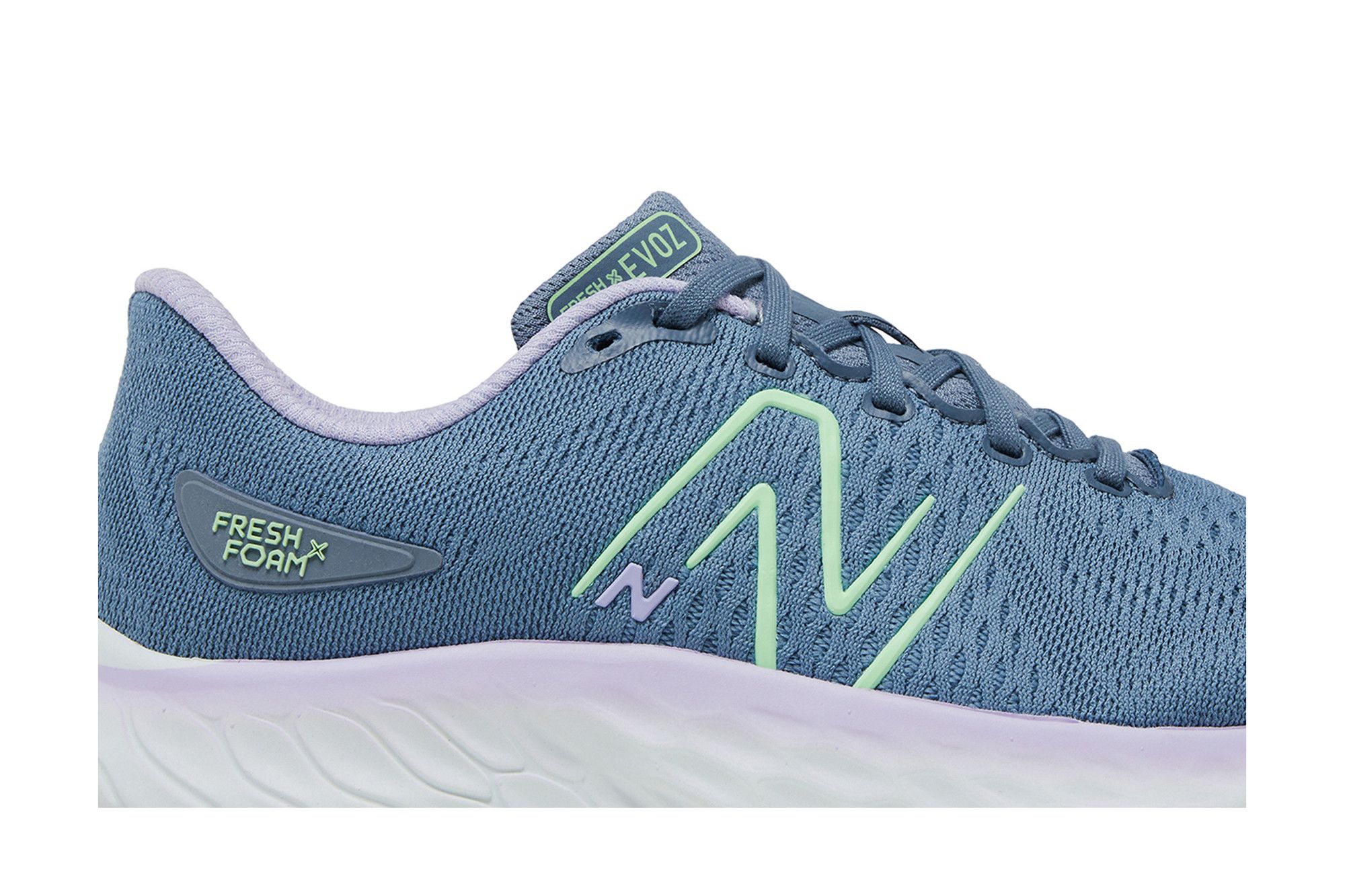 Order (W) New Balance Fresh Foam X EVOZ v3 Wide 'Arctic Grey Cyber Lilac' WEVOZLL3-D