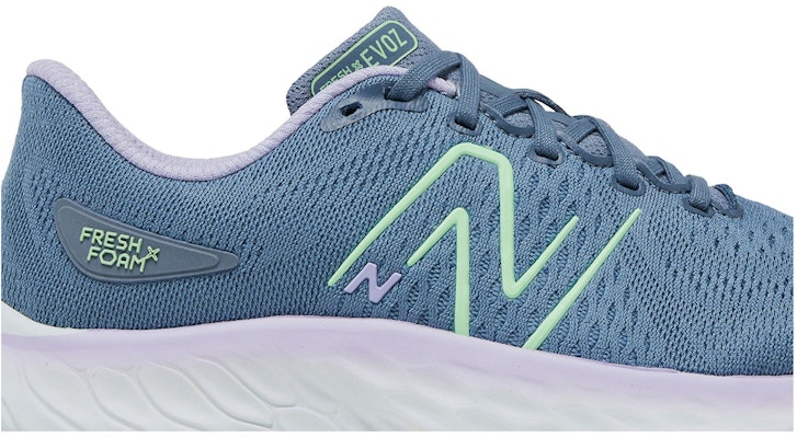 (Women) New Balance Fresh Foam X EVOZ v3 Wide 'Arctic Grey Cyber Lilac' WEVOZLL3-D Order (Women) New Balance Fresh Foam X EVOZ v3 Wide 'Arctic Grey Cyber Lilac' WEVOZLL3-D