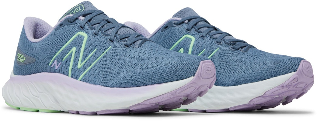 (Women) New Balance Fresh Foam X EVOZ v3 Wide 'Arctic Grey Cyber Lilac' WEVOZLL3-D Cheap (Women) New Balance Fresh Foam X EVOZ v3 Wide 'Arctic Grey Cyber Lilac' WEVOZLL3-D