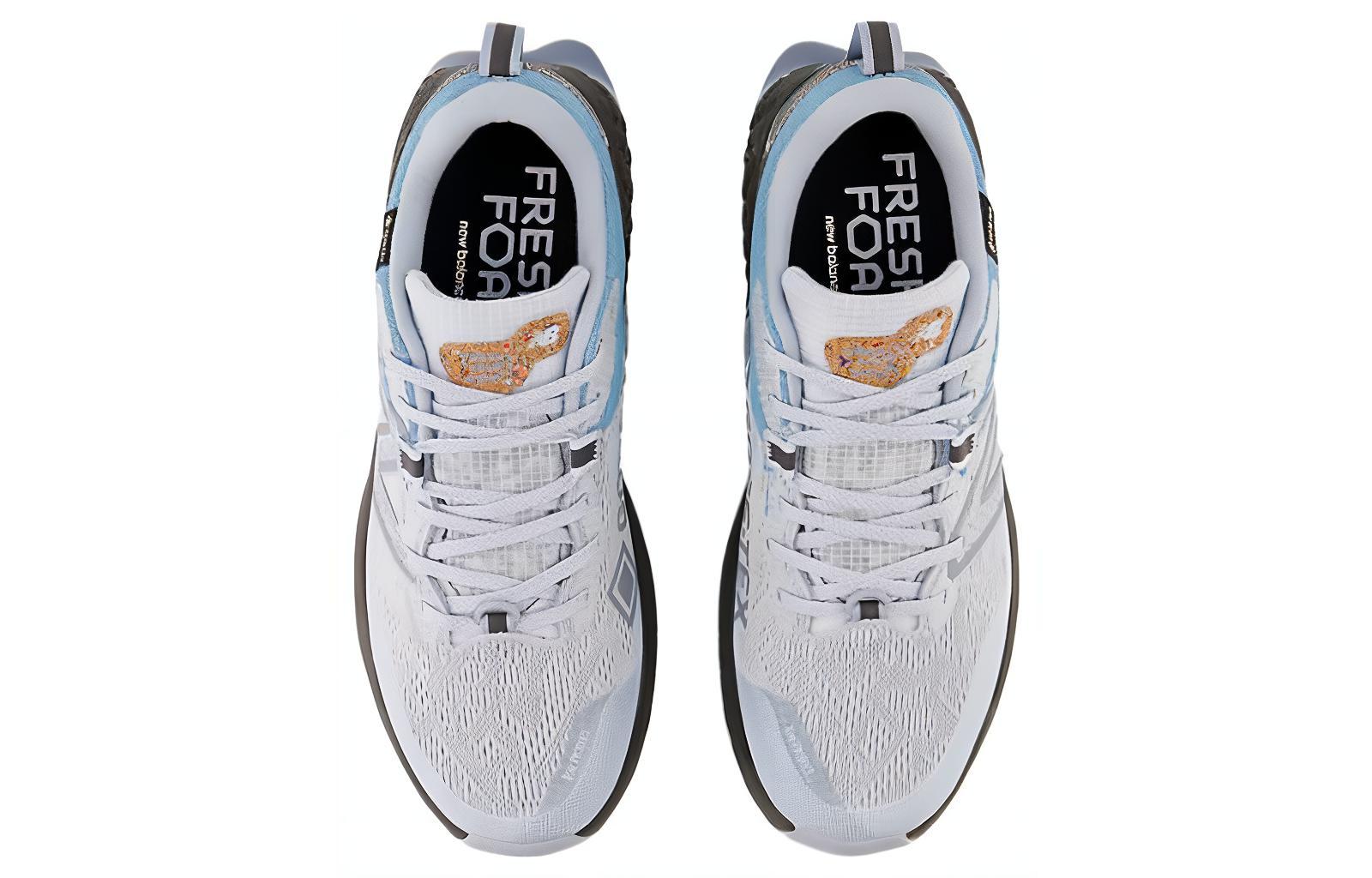 (W) NB Fresh Foam Hierro v7 GTX Shoes 'White Grey Blue' 圖 3