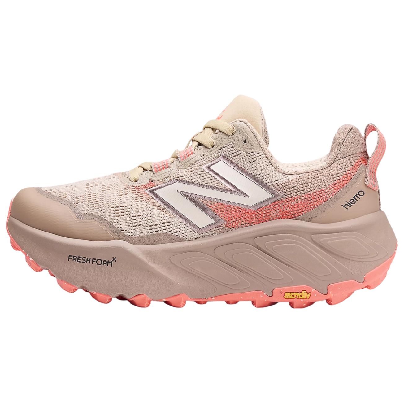 (Women) New Balance Fresh Foam X Hierro v9 Trail Running Hiking Shoes Women Grey Beige WTHIERV9