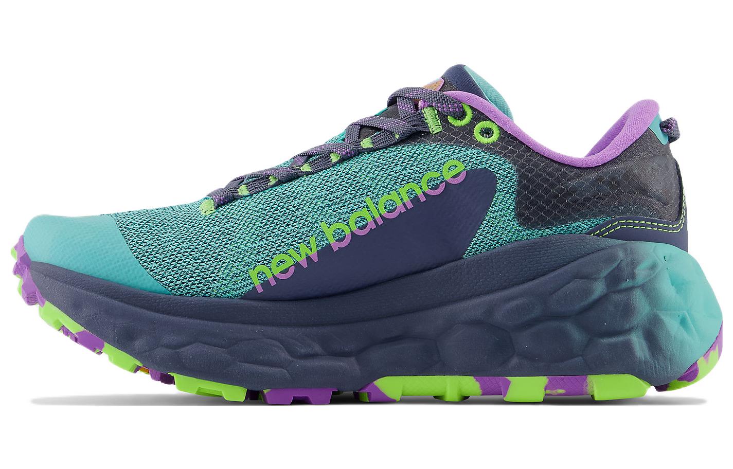 (Women) New Balance Fresh Foam X More Trail v2 'Cyber Jade Electric Purple' WTMORCD2