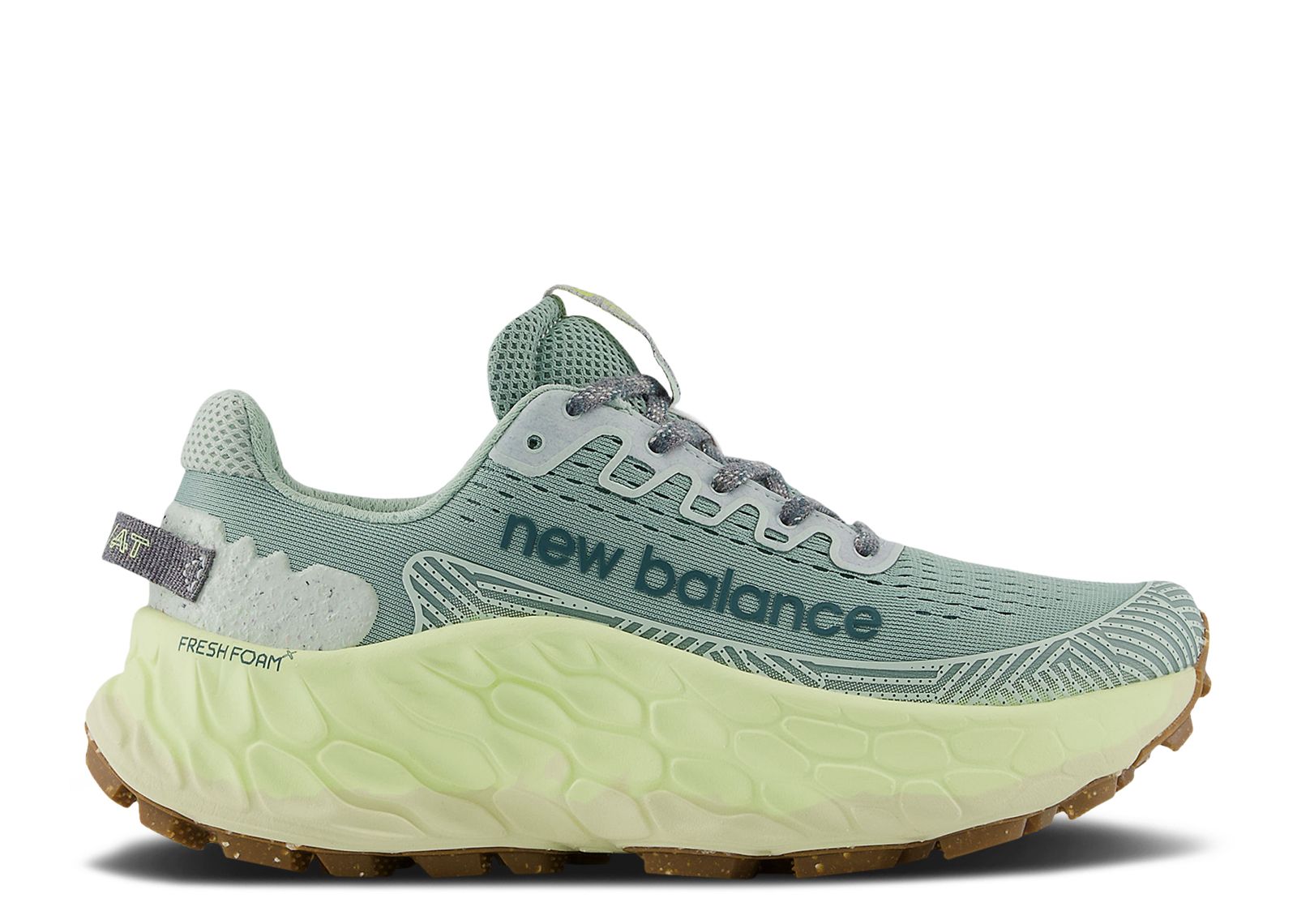 (Women) New Balance Fresh Foam X More Trail v3 Wide 'Salt Marsh Limelight' WTMORCB3-D