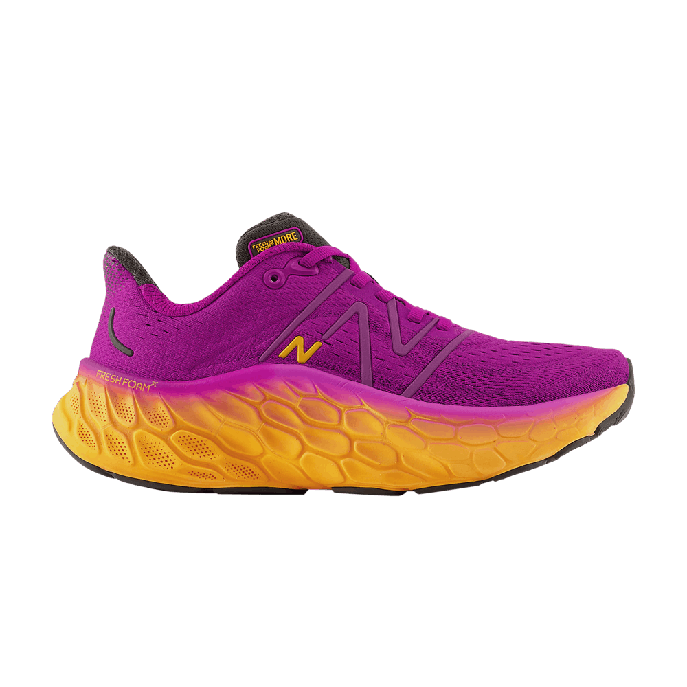 (Women) New Balance Fresh Foam X More v4 2E Wide 'Purple Punch' WMORCP4-2E