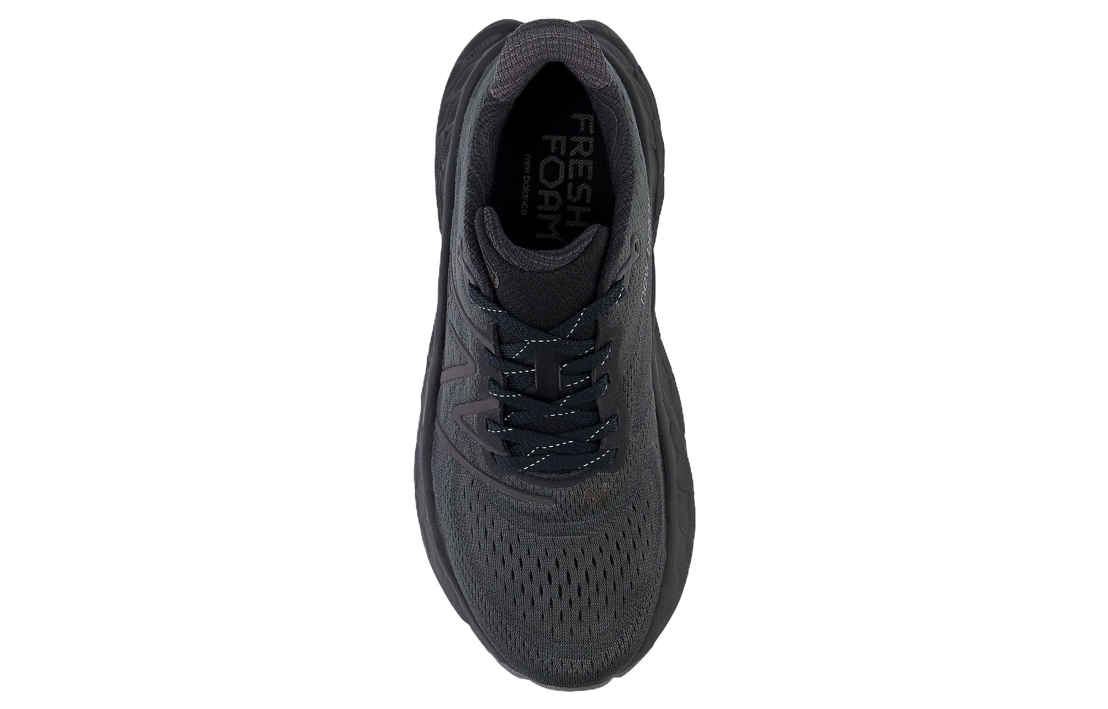 Lookbook New Balance NB Fresh Foam X More v4 減震透氣 低筒 跑步鞋 女款 金屬黑