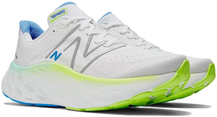 (W) New Balance Fresh Foam X More v4 '白钴蓝' WMORWT4 Lookbook (W) New Balance Fresh Foam X More v4 '白钴蓝' WMORWT4
