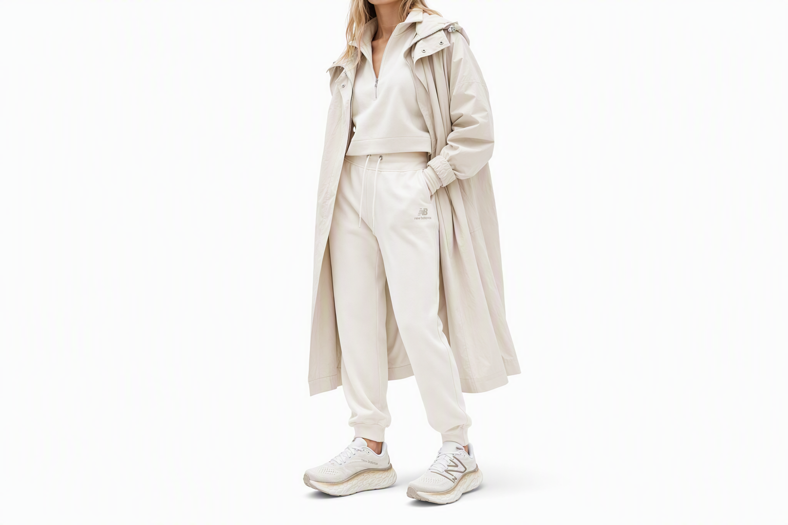 Order （女款）New Balance Fresh Foam X More v4 '白金色' WMORCW4
