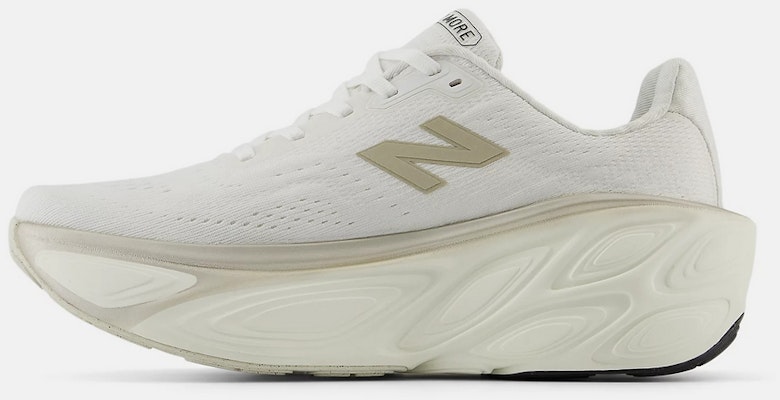 (Women) New Balance Fresh Foam X More v5 Running Shoes White (Worn by Sonia Sui) White color WMORLW5-D Lookbook (Women) New Balance Fresh Foam X More v5 Running Shoes White (Worn by Sonia Sui) White color WMORLW5-D