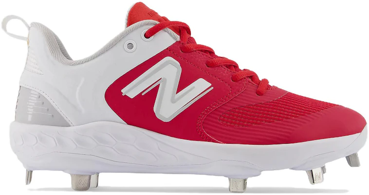 New Balance NB Fresh Foam X Velo v3 Metal 減震防滑 低筒 壘球鞋 女款 紅色 Order New Balance NB Fresh Foam X Velo v3 Metal 減震防滑 低筒 壘球鞋 女款 紅色