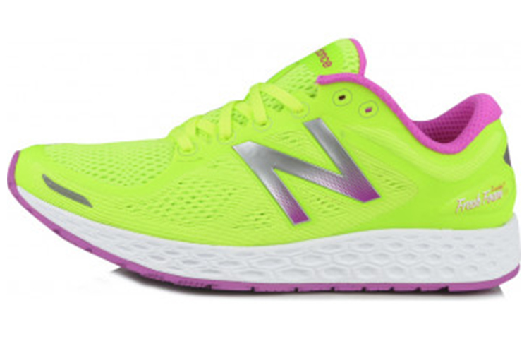 (Women) New Balance Fresh Foam Zante v2 Green 'Yellow Purple' WZANTGP2