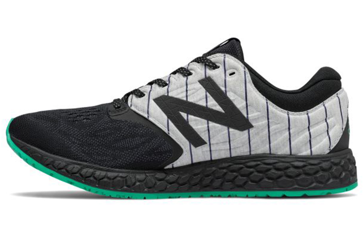 (Women) New Balance Fresh Foam Zante v3 Staten Island 'Black White Green' WZANTBX3