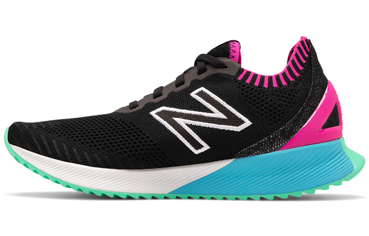 (Women) New Balance FuelCell Echo B-Wide Black/Blue/Pink WFCECSB