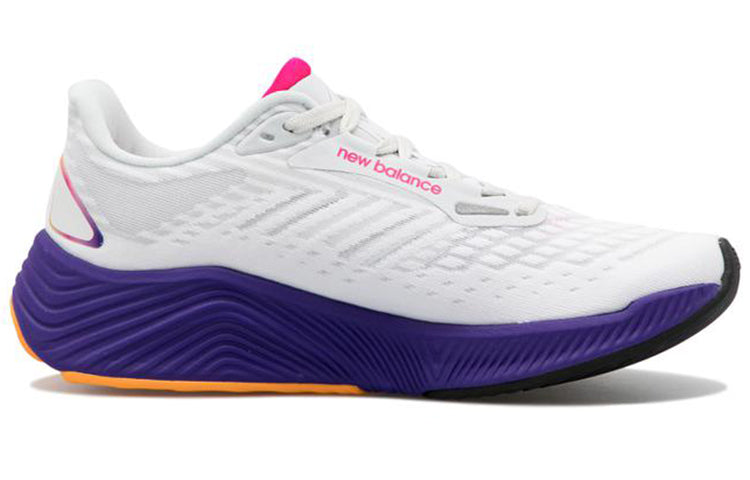 Order (W) New Balance FuelCell Prism v2 Wit/Paars Lage Sneakers WFCPZLV2