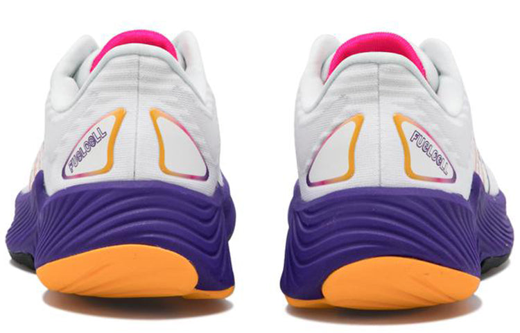 Lookbook (W) New Balance FuelCell Prism v2 Wit/Paars Lage Sneakers WFCPZLV2
