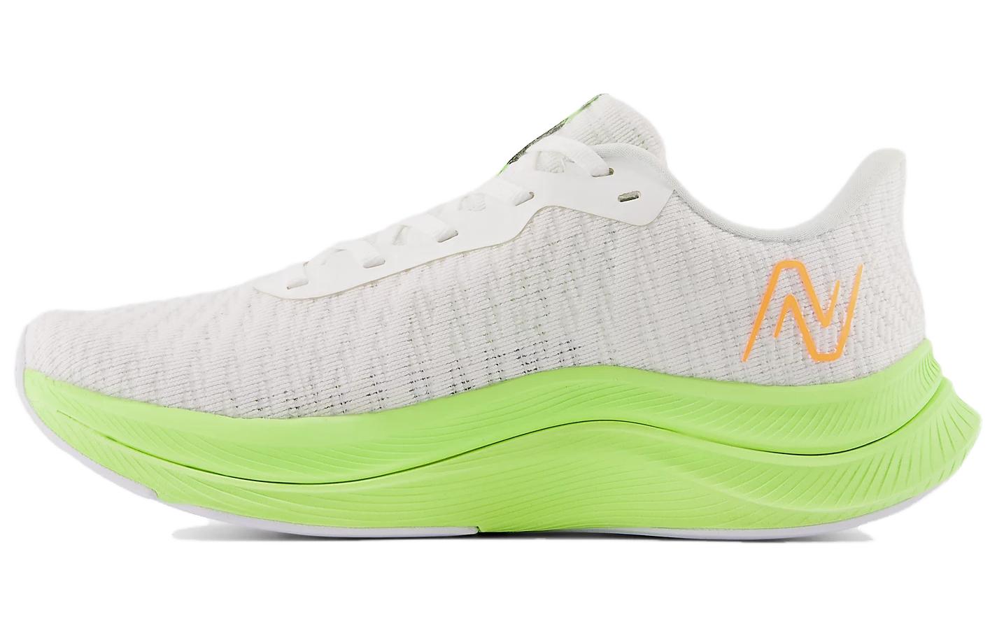 (Women) New Balance FuelCell Propel v4 &#x27;White Bleached Lime Glow&#x27; WFCPRCA4