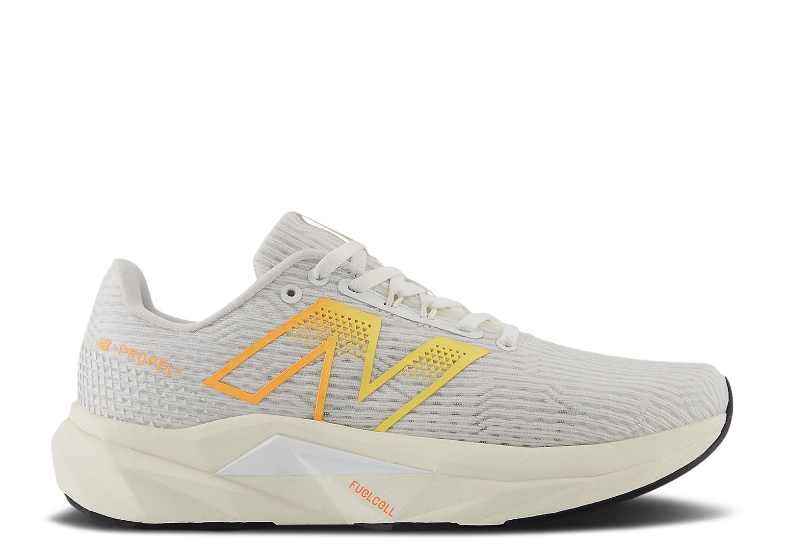(Women) New Balance FuelCell Propel v5 Wide 'White Hot Mango' WFCPRCF5-D