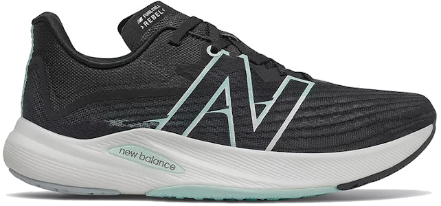 (Women) New Balance FuelCell Rebel v2 'Black White Mint' WFCXLR2 Order (Women) New Balance FuelCell Rebel v2 'Black White Mint' WFCXLR2