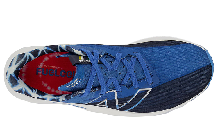 Shop (W) New Balance FuelCell Rebel v2 ''Blauw Zwart'' WFCXZ2