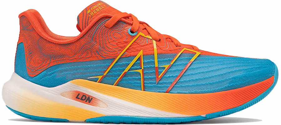 (Women) New Balance FuelCell Rebel v2 'London Edition Orange' WFCXLN2 Order (Women) New Balance FuelCell Rebel v2 'London Edition Orange' WFCXLN2