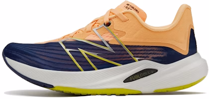 (Women) New Balance FuelCell Rebel v2 'Night Tide Light Mango' WFCXCM2 (Women) New Balance FuelCell Rebel v2 'Night Tide Light Mango' WFCXCM2