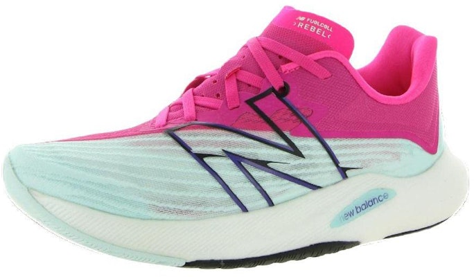 (W) New Balance FuelCell Rebel v2 'Biru Pucat Pink Glow' WFCXCP2 Buy (W) New Balance FuelCell Rebel v2 'Biru Pucat Pink Glow' WFCXCP2