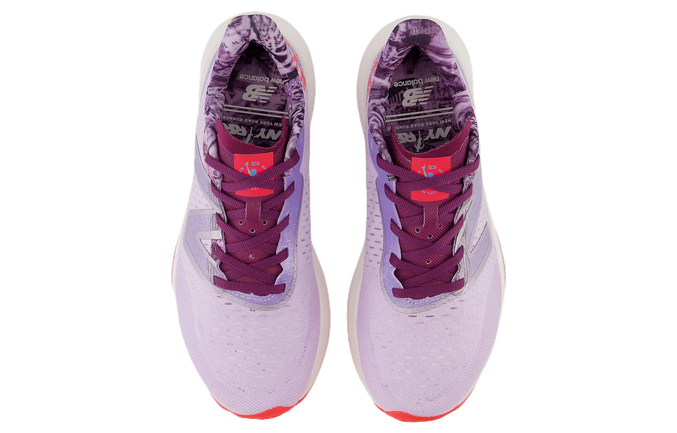 Shop (W) New Balance FuelCell Rebel V3 ''Violet Blanc Orange'' WFCXNY3