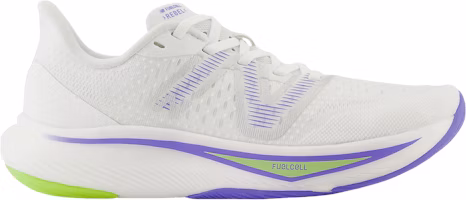 (Women) New Balance FuelCell Rebel v3 'White Electric Indigo' WFCXCC3 (Women) New Balance FuelCell Rebel v3 'White Electric Indigo' WFCXCC3