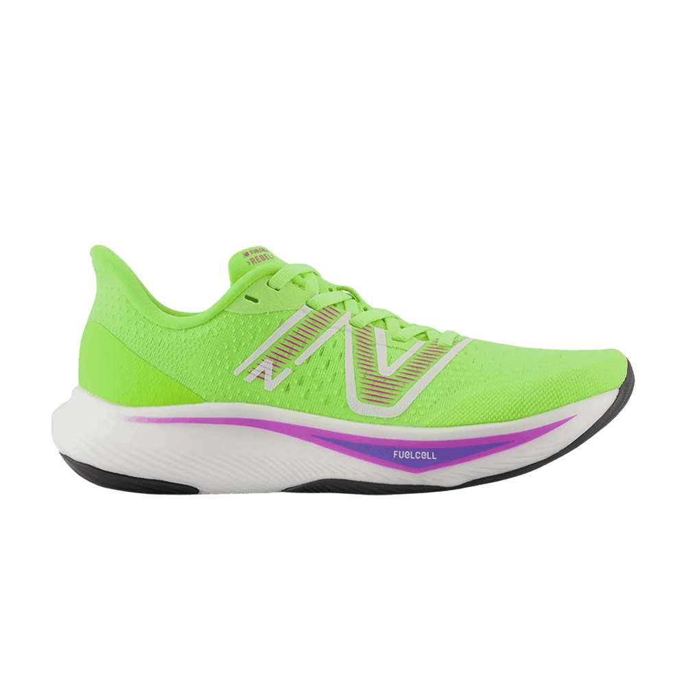 (Women) New Balance FuelCell Rebel v3 Wide 'Thirty Watt Cosmic Rose' WFCXCT3-D