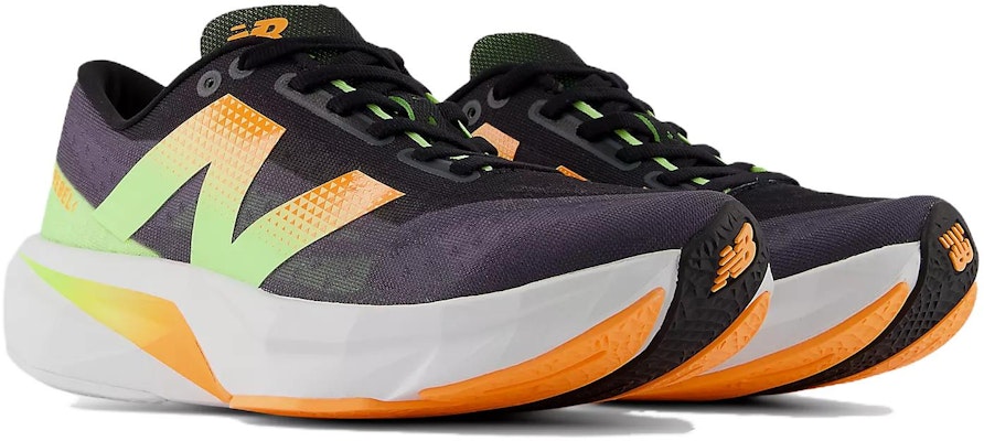 (Women) New Balance FuelCell Rebel v4 'Black White Peach' WFCXCG4 Lookbook (Women) New Balance FuelCell Rebel v4 'Black White Peach' WFCXCG4