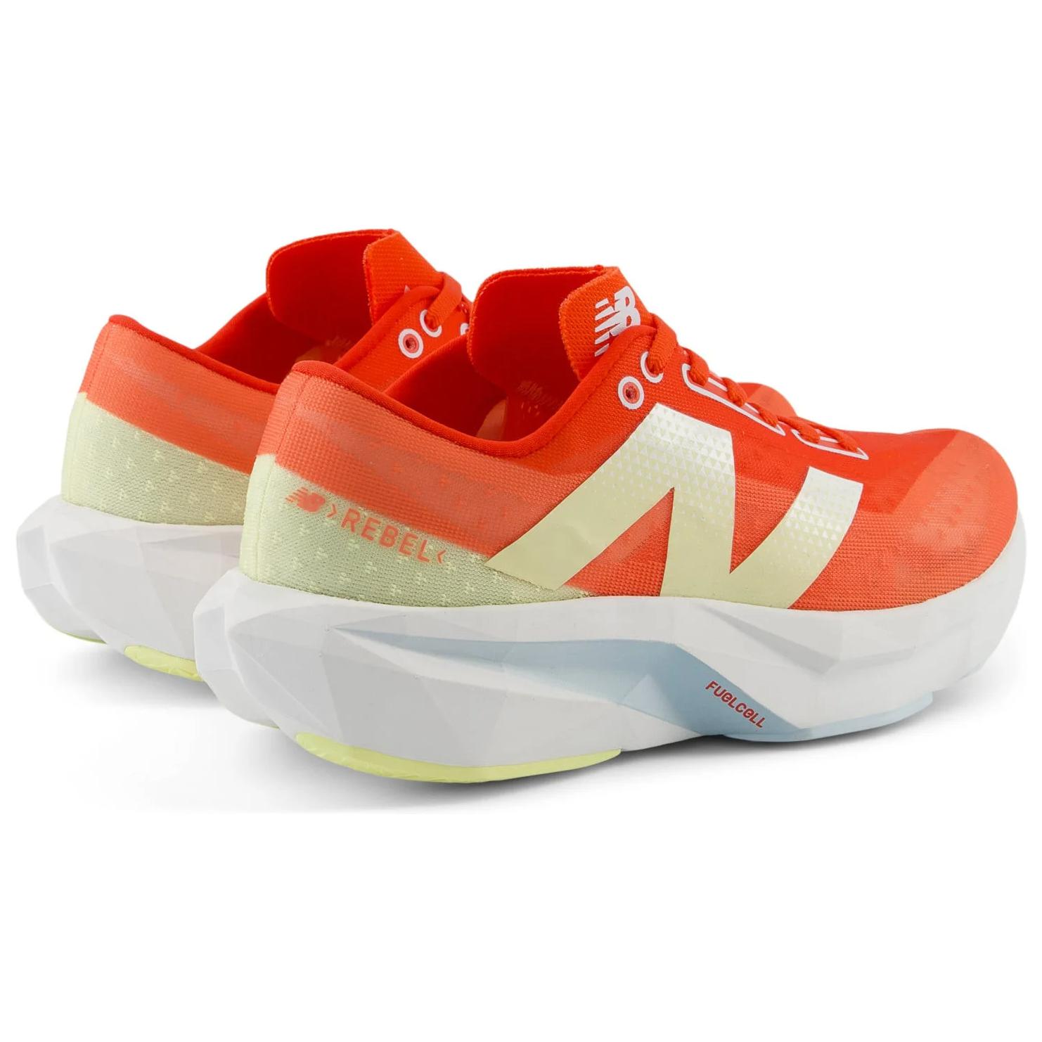 Shop (W) New Balance FuelCell Rebel v4 'Cómodo Versátil Naranja Amarillo' WFCXLR4