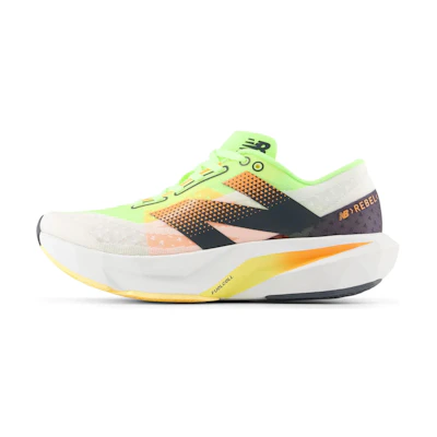 (W) NB FuelCell Rebel v4 'White Bleached Lime Glow'