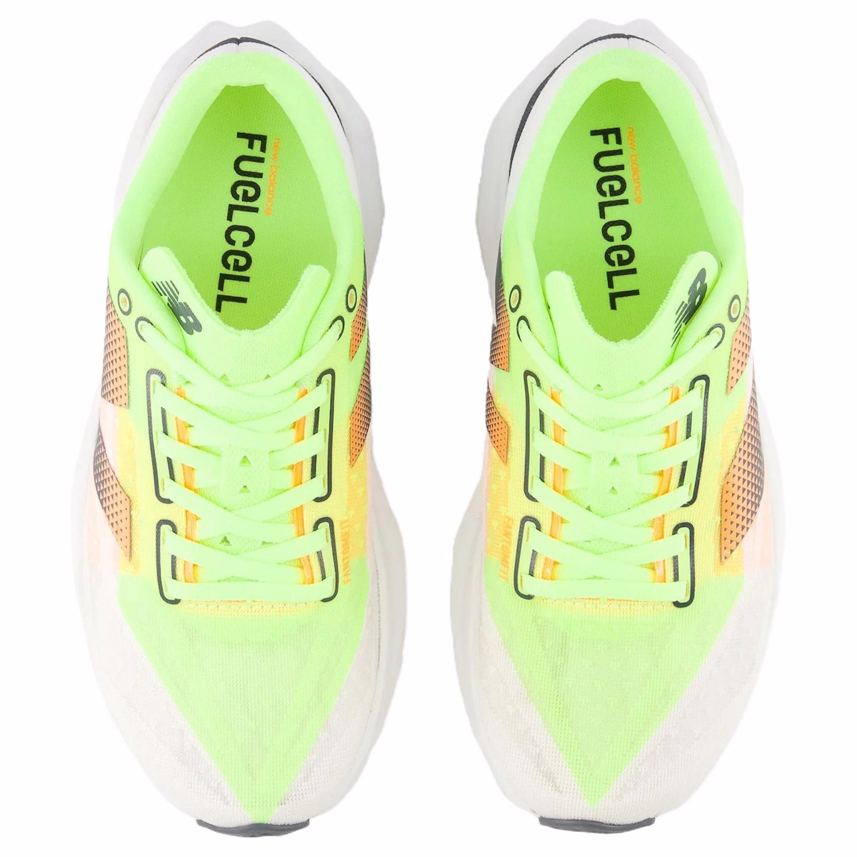 (Women) New Balance FuelCell Rebel v4 'White Bleached Lime Glow'