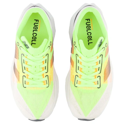 (Women) New Balance FuelCell Rebel v4 'White Bleached Lime Glow'