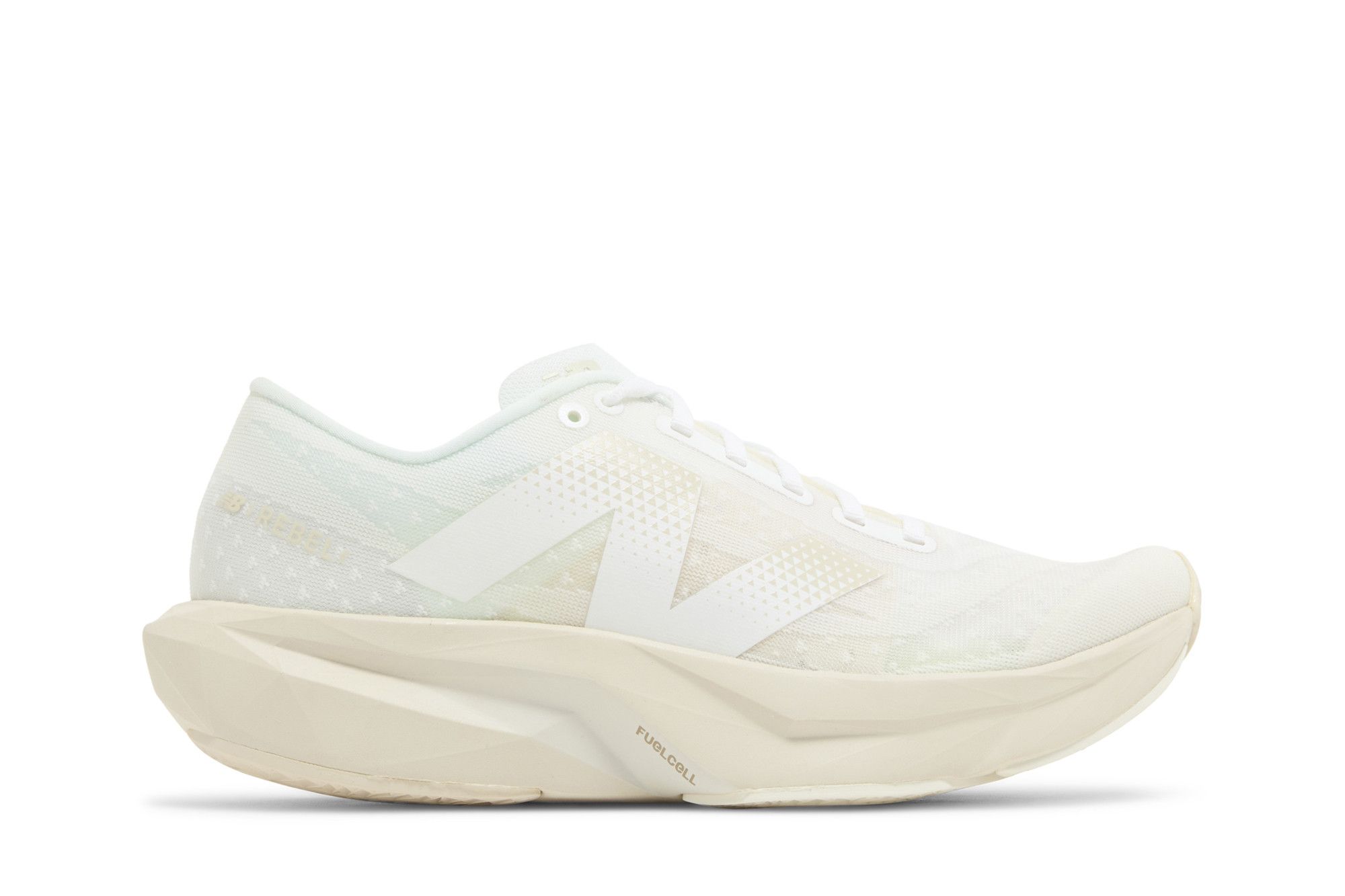 (Women) New Balance FuelCell Rebel v4 'White Linen' WFCXLJ4