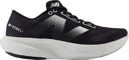 (Women) New Balance FuelCell Rebel v4 Wide 'Black White Grey Matter' WFCXCE4-D (Women) New Balance FuelCell Rebel v4 Wide 'Black White Grey Matter' WFCXCE4-D