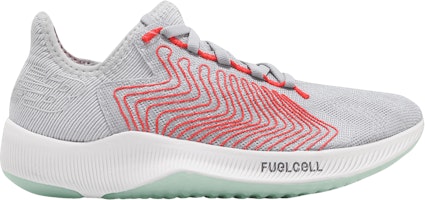 (Women) New Balance FuelCell Rebel Wide 'Light Aluminum Neo Flame' WFCXSCD (Women) New Balance FuelCell Rebel Wide 'Light Aluminum Neo Flame' WFCXSCD