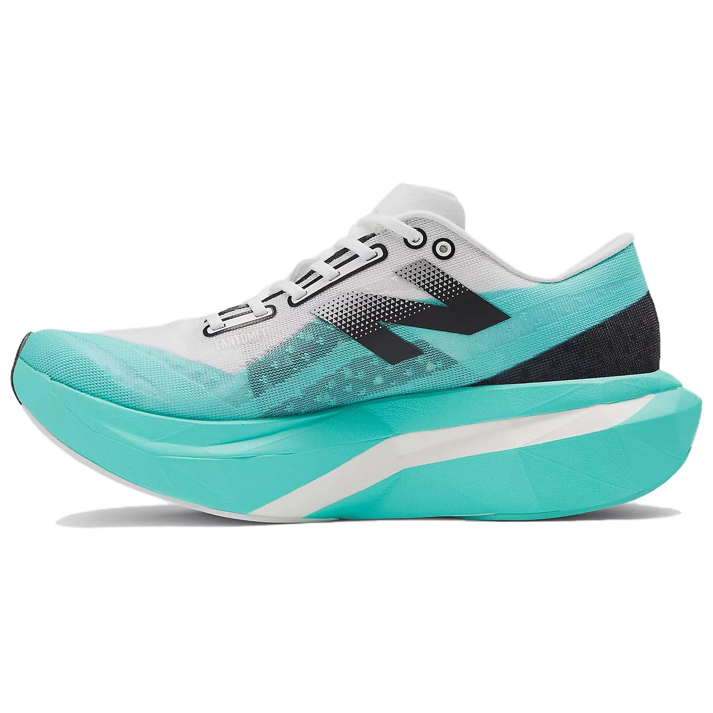 Lookbook (W) New Balance FuelCell SuperComp Elite v4 ''Cyber Jade'' Hardloopschoenen WRCELCT4