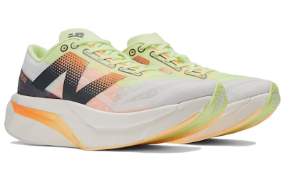 (Women) New Balance FuelCell SuperComp Elite v4 'White Lime Mango'